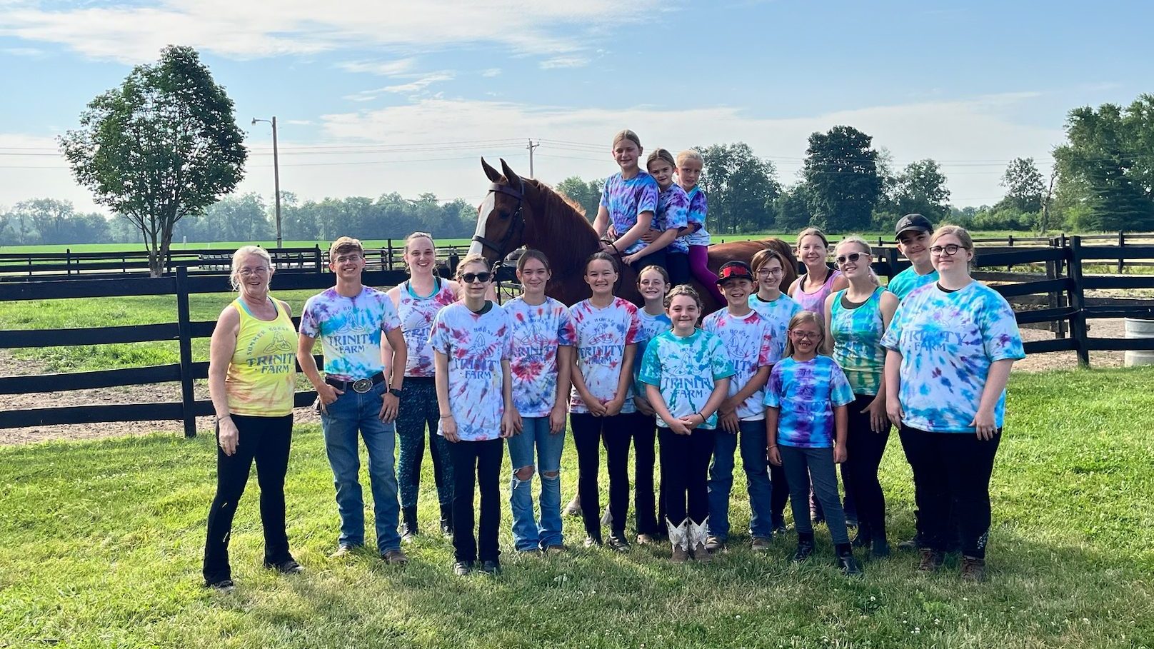 Riding camps at Trinity Farm, American Saddlebred training operation and lesson program in Clayton, IN