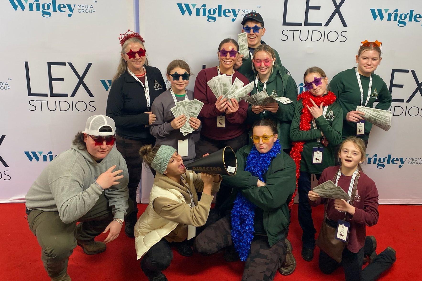 Party Held by Trinity Farm, American Saddlebred Training Operation and Horseback Riding Lesson Operation in Clayton, IN.